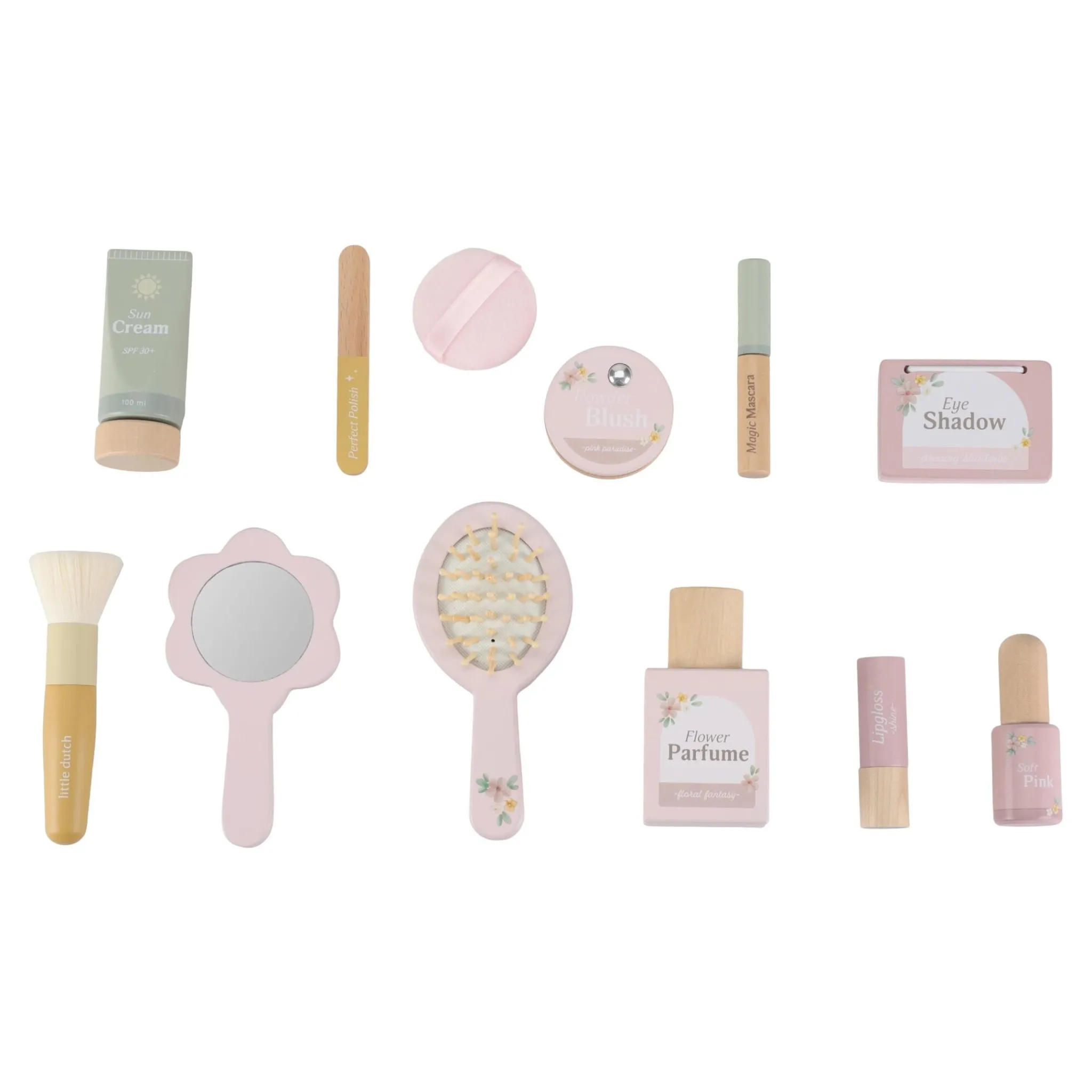 Little Dutch Wooden make-up set - Multicolored - Essentials Hot
