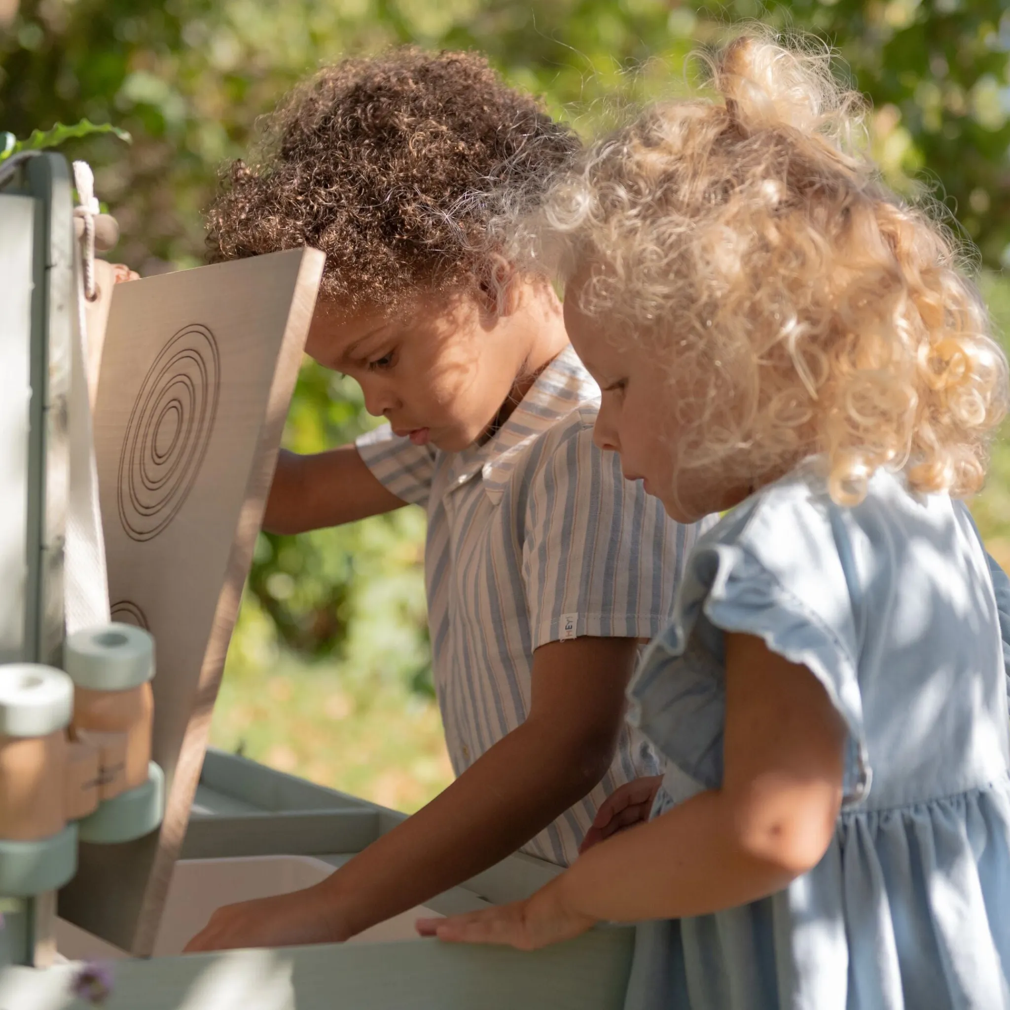 Little Dutch Wooden outdoor kitchen - Green