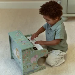 Little Dutch Wooden piano - Green - Safari Friends Best