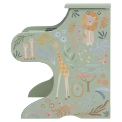 Little Dutch Wooden piano - Green - Safari Friends Best
