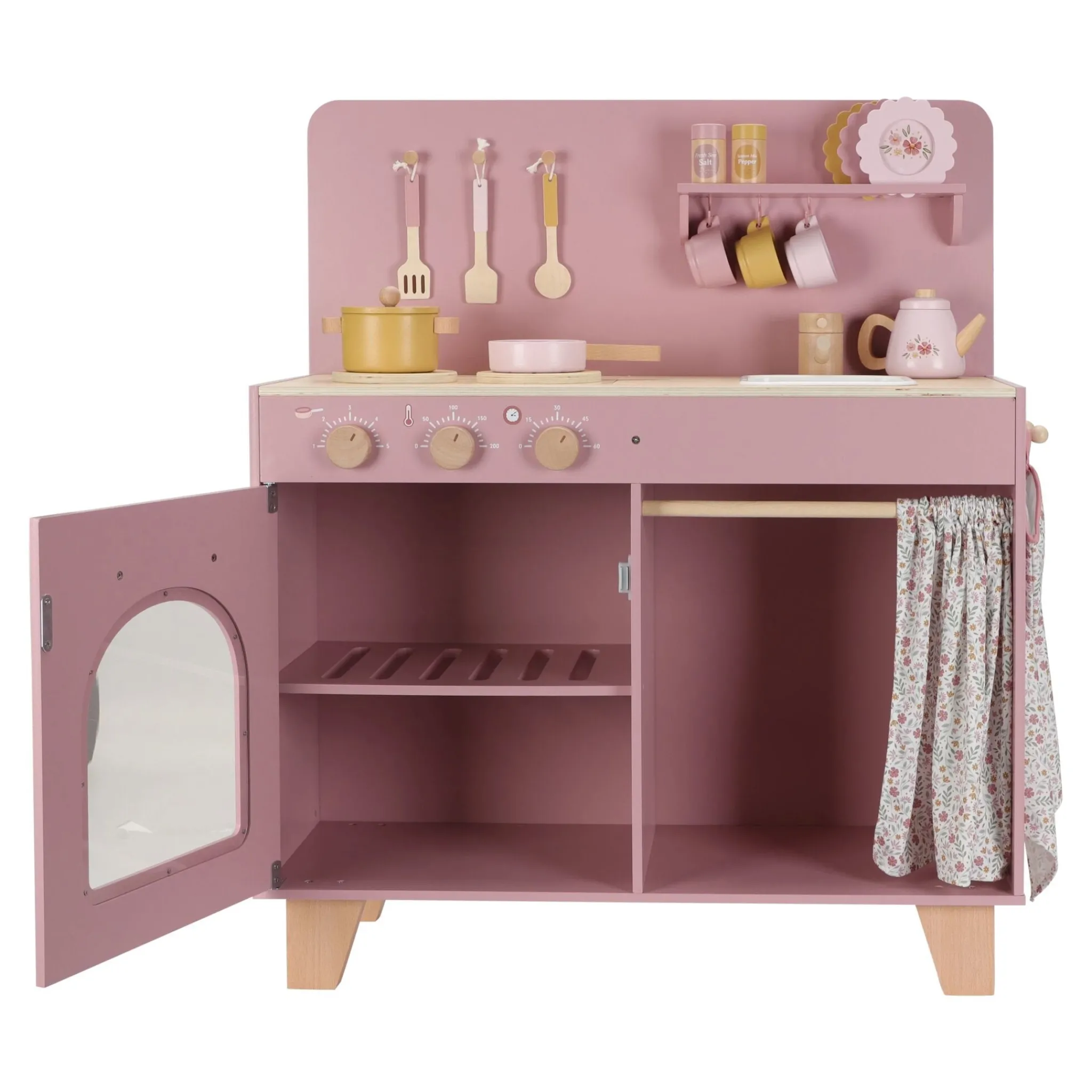 Little Dutch Wooden play kitchen - Pink - Essentials Hot