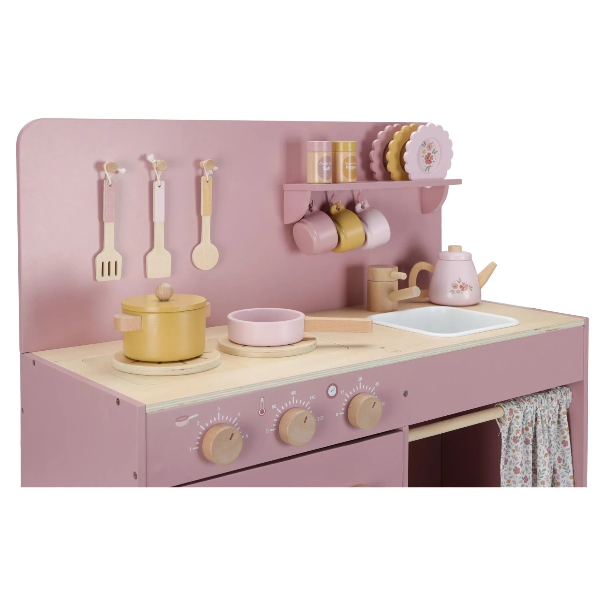Little Dutch Wooden play kitchen - Pink - Essentials Hot
