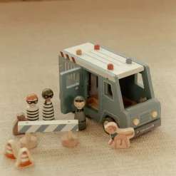Little Dutch Wooden police car – Blue – Essentials Sale