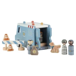 Little Dutch Wooden police car – Blue – Essentials Sale