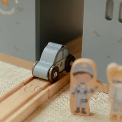 Little Dutch Wooden police station – Blue – Essentials Hot