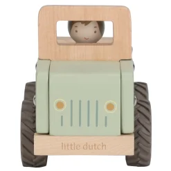 Little Dutch Wooden safari car - Green Discount