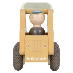 Little Dutch Wooden taxi – Yellow – Essentials New