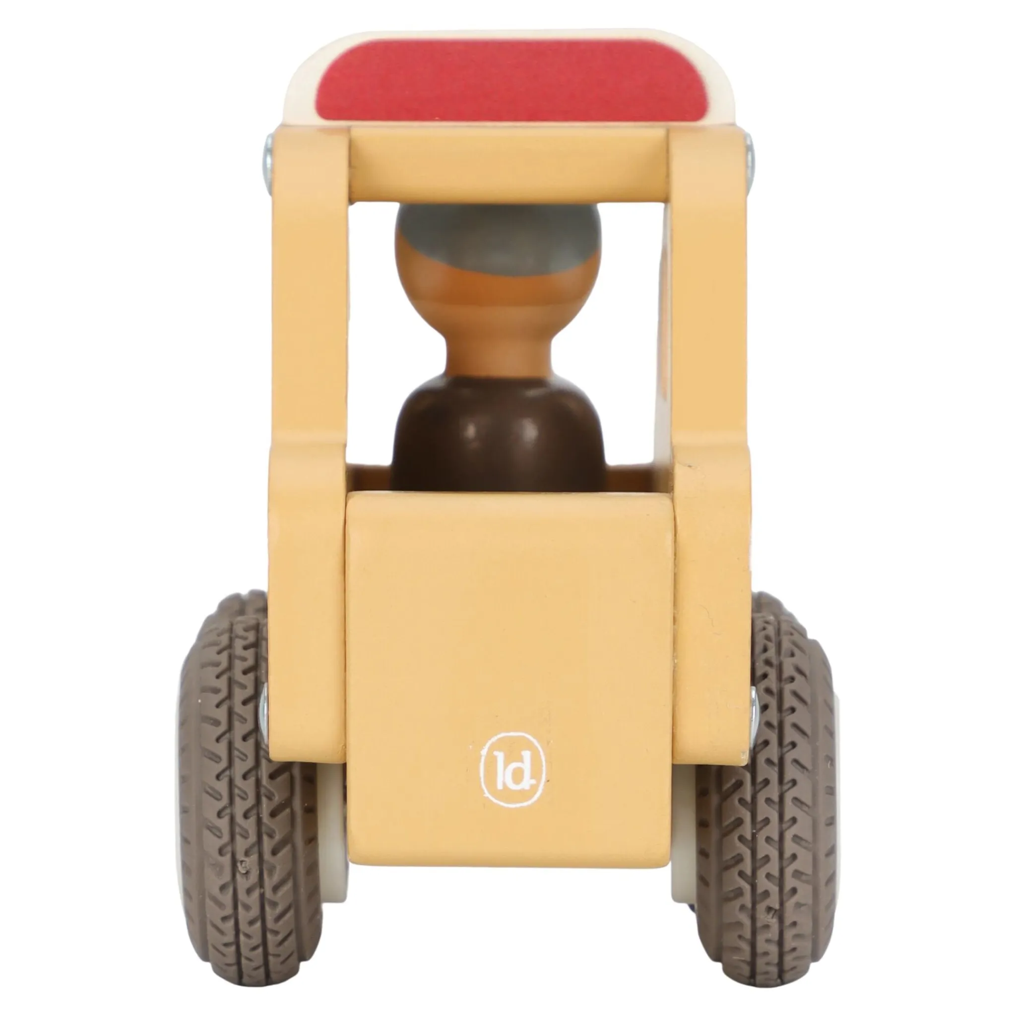 Little Dutch Wooden taxi – Yellow – Essentials New