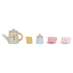 Little Dutch Wooden tea set - Multicolored - Essentials Discount