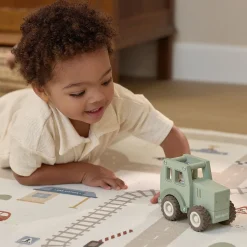 Little Dutch Wooden tractor - Green