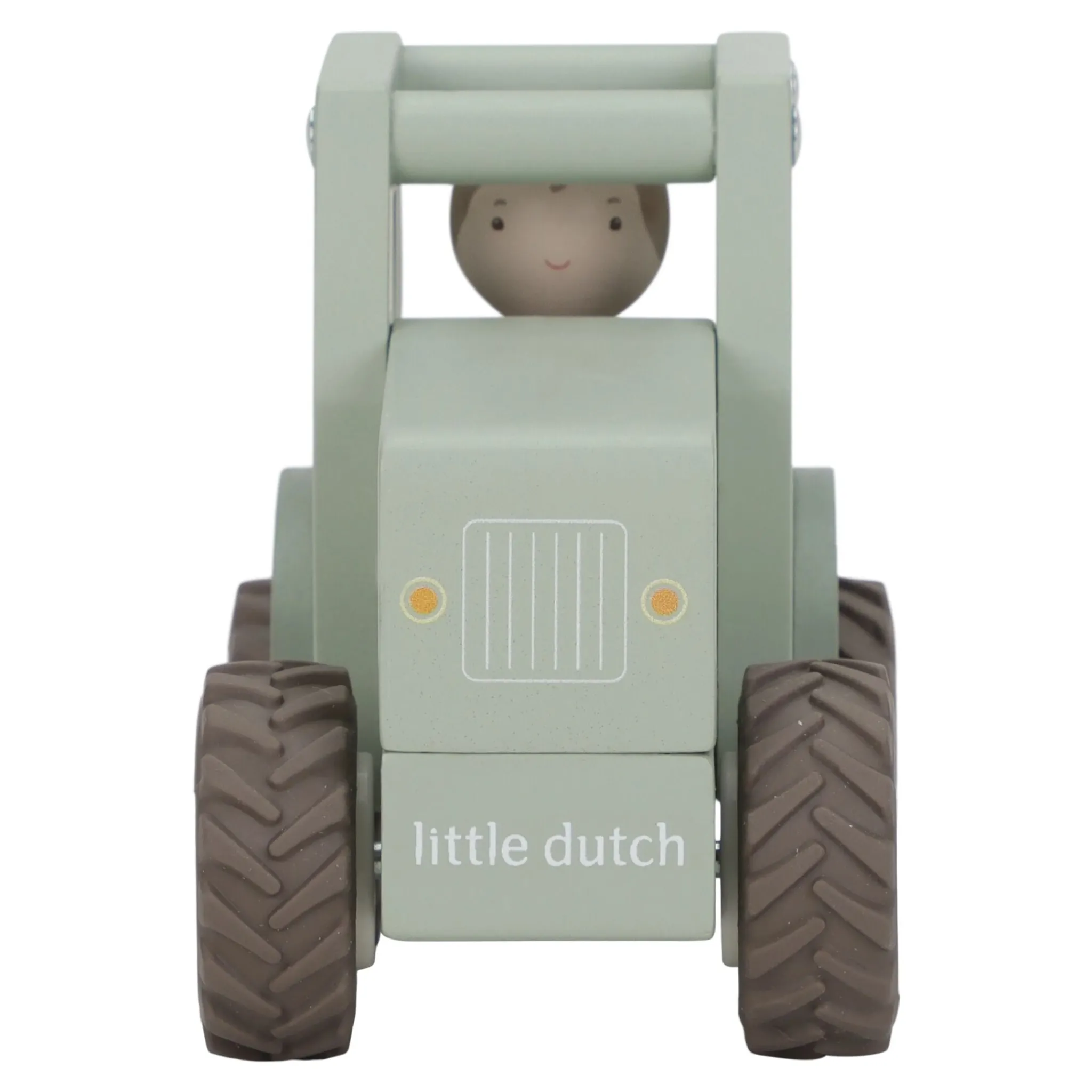 Little Dutch Wooden tractor - Green