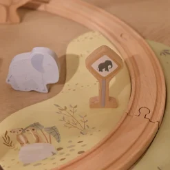 Little Dutch Wooden Train Track Safari Best