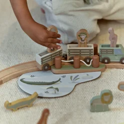 Little Dutch Wooden Train Track Safari Best