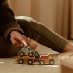 Little Dutch Wooden vehicle set – Multicolored – Essentials Outlet