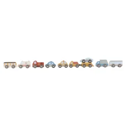 Little Dutch Wooden vehicle set – Multicolored – Essentials Outlet