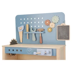 Little Dutch Wooden workbench - Blue - Essentials