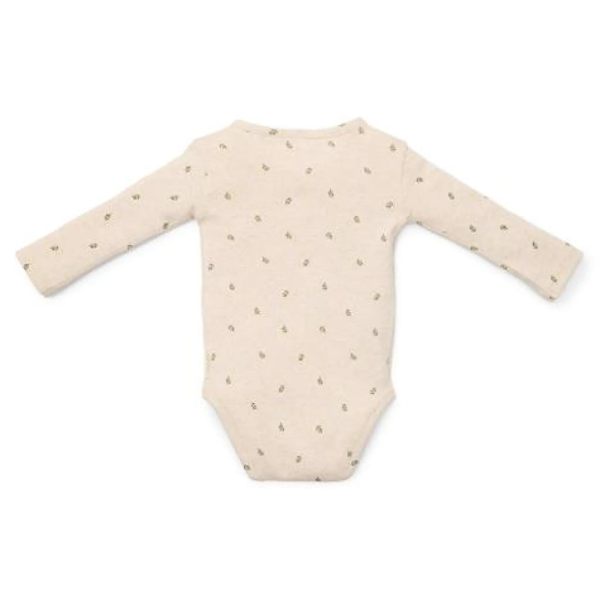 Little Dutch Wrap-around long sleeve romper - Sand - Little Farm Best